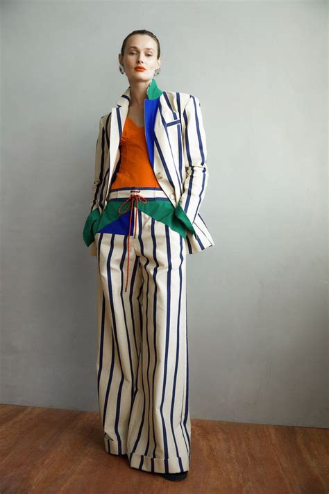 Rosie Assoulin Resort 2024 Collection Stripes Fashion Fashion