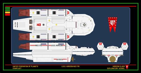 Exploratory Vessel - USS Horizon NCC-176 by StarfleetShipyards on ...