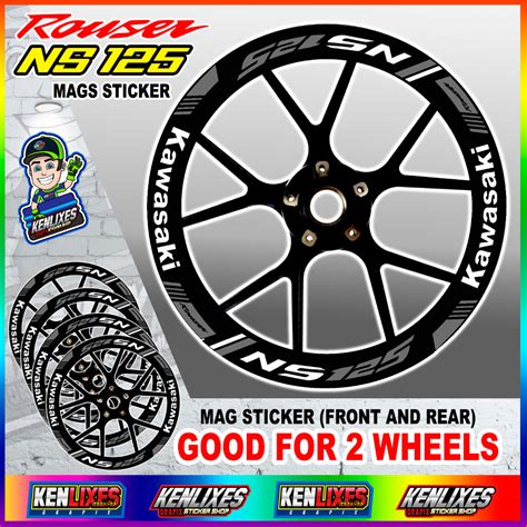 Ns Fi Rouser Mags Stickers Decals Front Rear Shopee Philippines