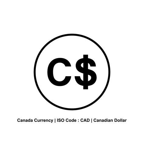 Canada Currecny, CAD, Canadian Dollar Icon Symbol. Vector Illustration 10653152 Vector Art at ...