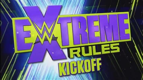 Wwe Extreme Rules Kickoff Opening Youtube