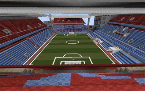 Aston Villa Villa Park Football Stadiumsoccer Stadium Minecraft Map