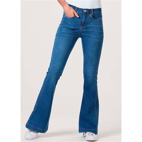 Calça Jeans Feminina Hering - Calça Jeans Feminina Flare Com Soft Touch - hering - Calça Jeans ...