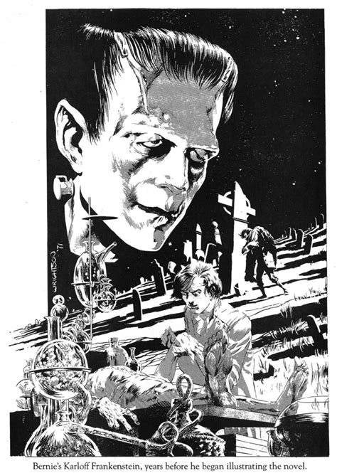 Bringing The Past To Life Bernie Wrightson S Frankenstein At 40 The