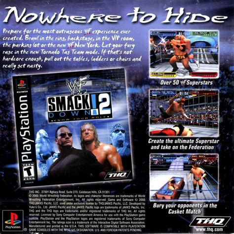 Wwf Smackdown Cover Or Packaging Material Mobygames