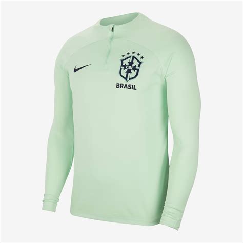 Camiseta Nike Manga Longa Brasil Academy Pro Masculina Nike