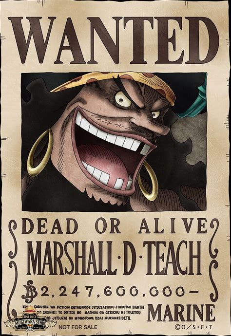 Marshall D Teach One Piece Wiki Fandom