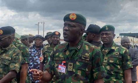 Nigerian Army Chief Gives Major Update On Alleged Military Intervention