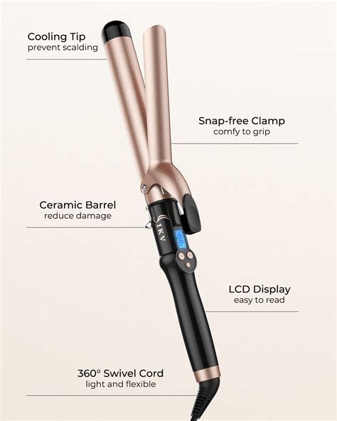 Mua Inch Extra Long Barrel Curling Iron Ceramic Tourmaline