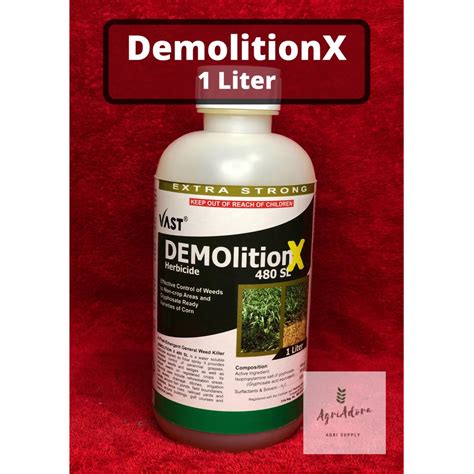 Demolition X 480 SL Herbicide 1 Liter Vast Shopee Philippines