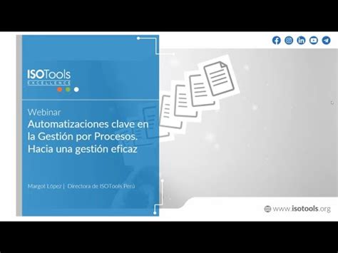 Webinar Isotools Automatizaciones Clave En La Gesti N Por Procesos