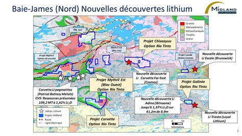 Midland Fait Une Mise Jour De Ses Activit S Dexploration