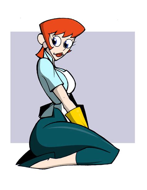 Dexters Mom By Megatigertron By Atomictiki On Deviantart Dexter Mom Cartoon Nude Art