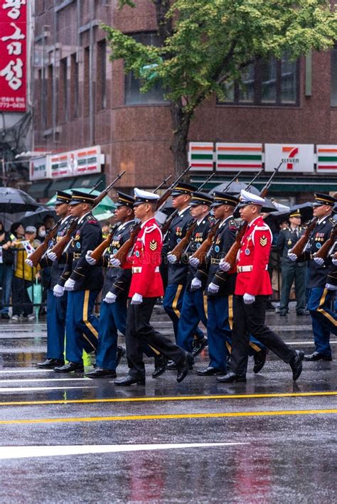 Arms Forces Day Military Parade of Korean Army in Seoul Capital of ...