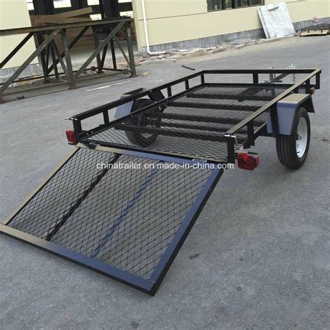 5 X 10 Landscape Utility Trailer Rear Ramp Gatelandscape Trailer