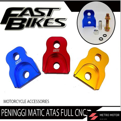 Jual Peninggi Shock Matic Atas Sambungan Shockbreaker Matik Raiser