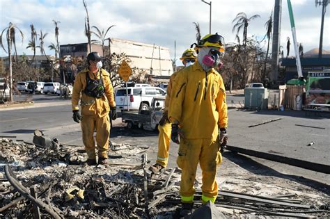 Fema Continues Urban Search And Rescue For Hawaii Wildfires Homeland