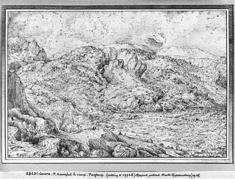 Alpine Landscape Pieter The Elder Bruegel