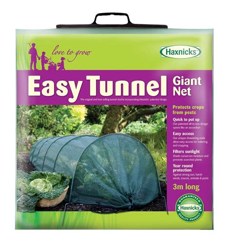 Tierra Garden 50 5020 Haxnicks Easy Net Tunnel Giant Garden Beds Lawn