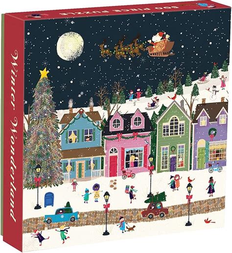 Amazon Galison Winter Wonderland Piece Jigsaw Puzzle For