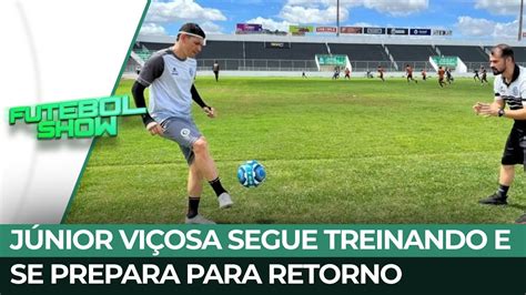 Júnior Viçosa titular Atacante tem chances de iniciar o jogo contra o