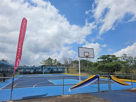 Bethabara Primary Gets 82 M Multipurpose Court From Digicel