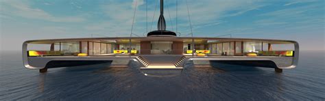 Van Geest Design presents trimaran superyacht - SHIP IP LTD