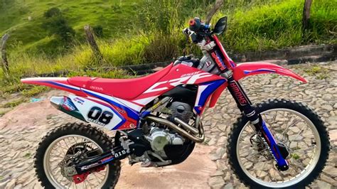 MINHA PRIMEIRA MOTO DE TRILHA CRF 250f YouTube