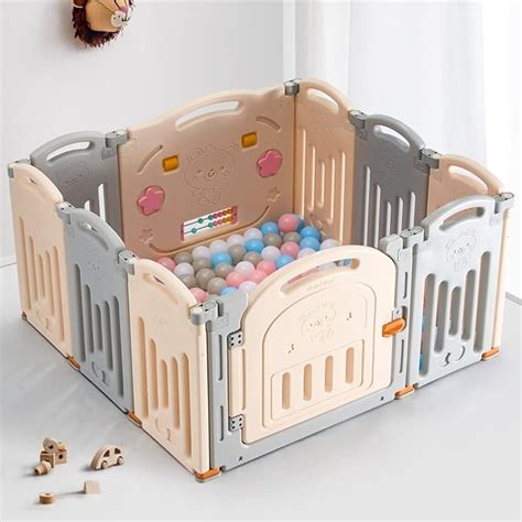 Amazon New Foldable Baby Playpen Uanlauo Baby Fence With Gate No