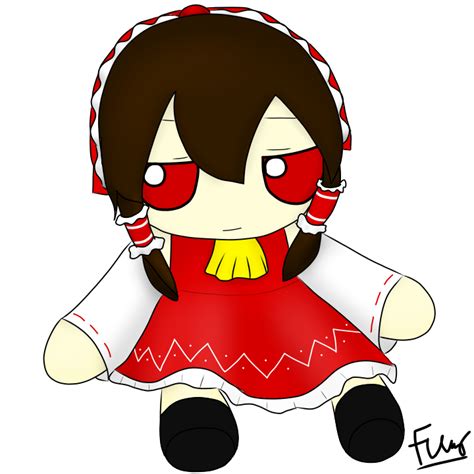 Big Reimu Fumo By Suwacc On Deviantart