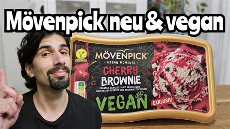 Das erste vegane Mövenpick Cherry Brownie Eis im Test YouTube