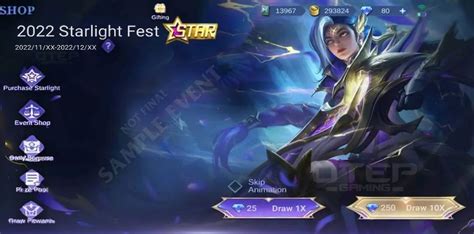 Bocoran Event Starlight Fest 2022 Mobile Legends ML Gemskul