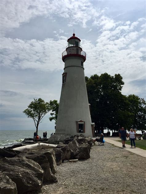 Marblehead Lighthouse At Marblehead Lighthouse State Park Ohio