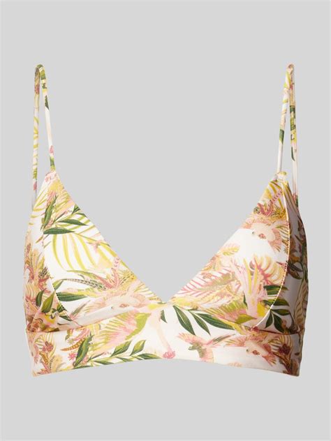 Barts Bikini Oberteil Mit Allover Print Modell Estellu Beige Online