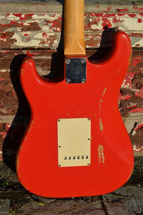 1964 Fender Stratocaster Fiesta Red Ed King - L21315 - Cesco's Corner ...