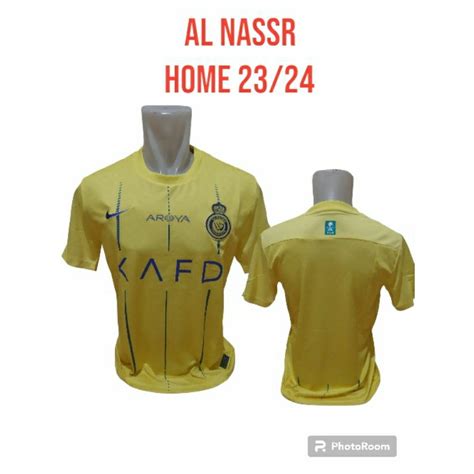 Jual Jersey Al Nassr Home Al Nassr Home Away Rd Grade