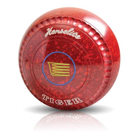 Henselite TIGER COLOURED BOWL Bowlsdirect