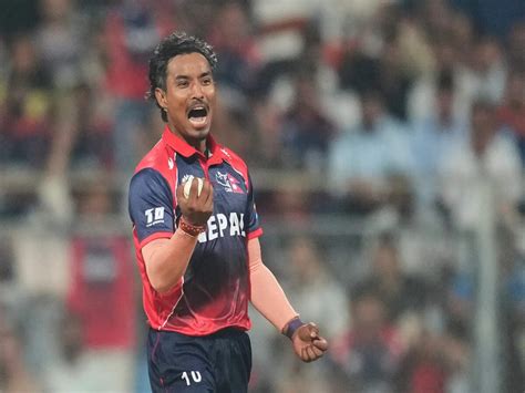 scotland  nepal highlights score updates   rohit paudel