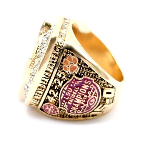 2019 Lsu Tigers Ncaa Football Championship Ring Ring Number 845