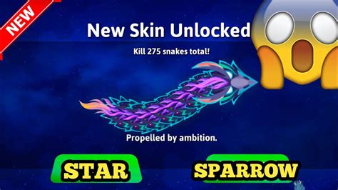 Wow New Star Sparrow Skin Unlocked New Snakes In Space Event Gameplay