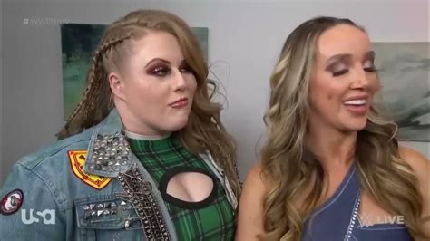 Wwe Chelsea Green And Piper Niven Backstage Segment 32023 Youtube