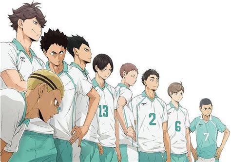 Aoba Johsai Seijoh High School Left To Right Kyoutani Kentaro