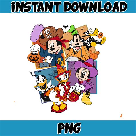 Retro Cartoon Disneyy Characters PNG ,Designs Cartoon Png , - Inspire ...