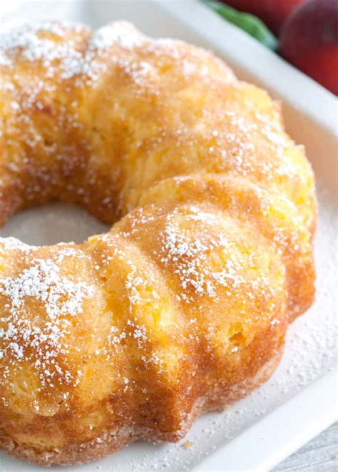 Peach Bundt Cake With Canned Peaches Harekrishnapicture