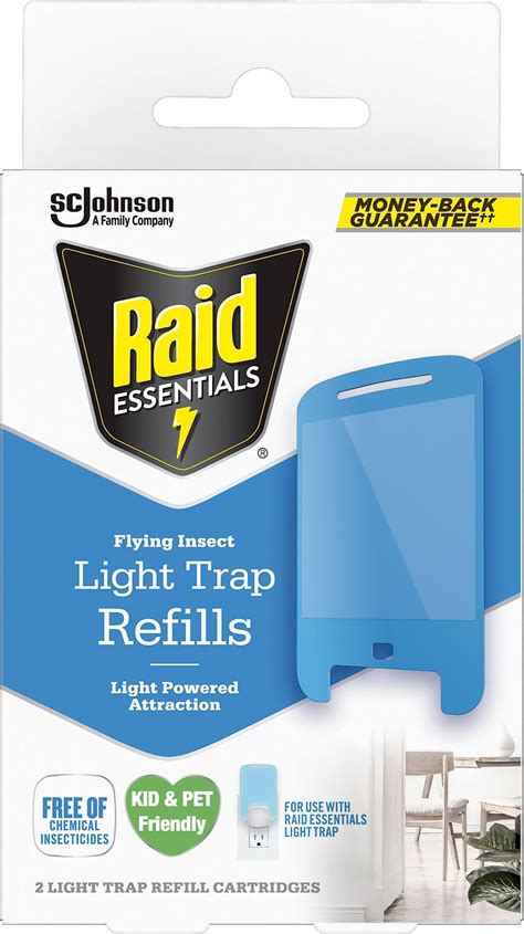 Amazon Raid Essentials Flying Insect Light Trap Starter Kit 1