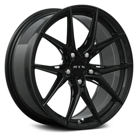 RTX® SLICK Wheels - Gloss Black Rims