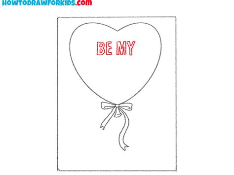 How to Draw a Valentine's Card - Easy Drawing Tutorial For Kids