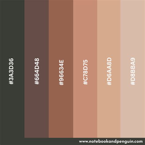 8 Beautiful Skin Tone Color Palette Ideas Hex Codes Included