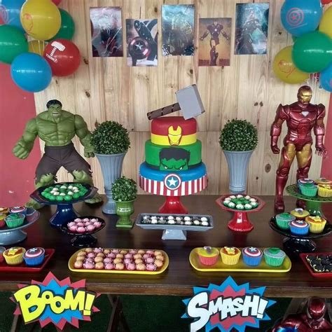 Festa Dos Vingadores Ideias Para Decorar Sua Festa