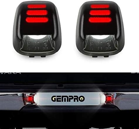 Amazon Gempro License Plate Light 2Pcs LED License Plate Tag Lamp